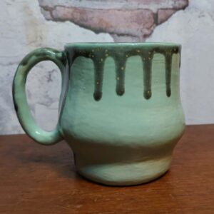 Bowed Teal . Mug - Image 3