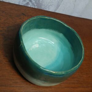 Duo Teal . Bowl - Image 4